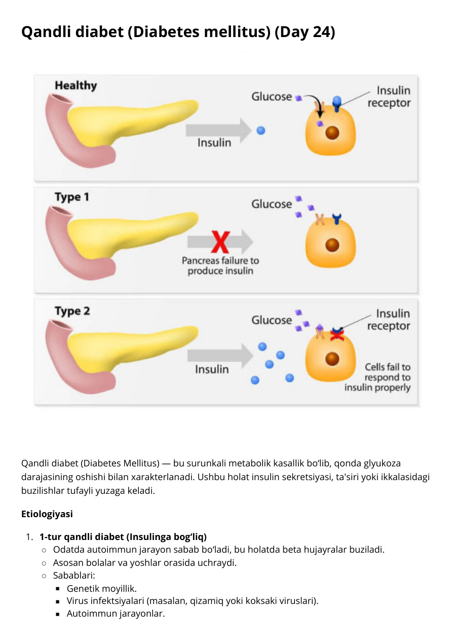Qandli diabet-2